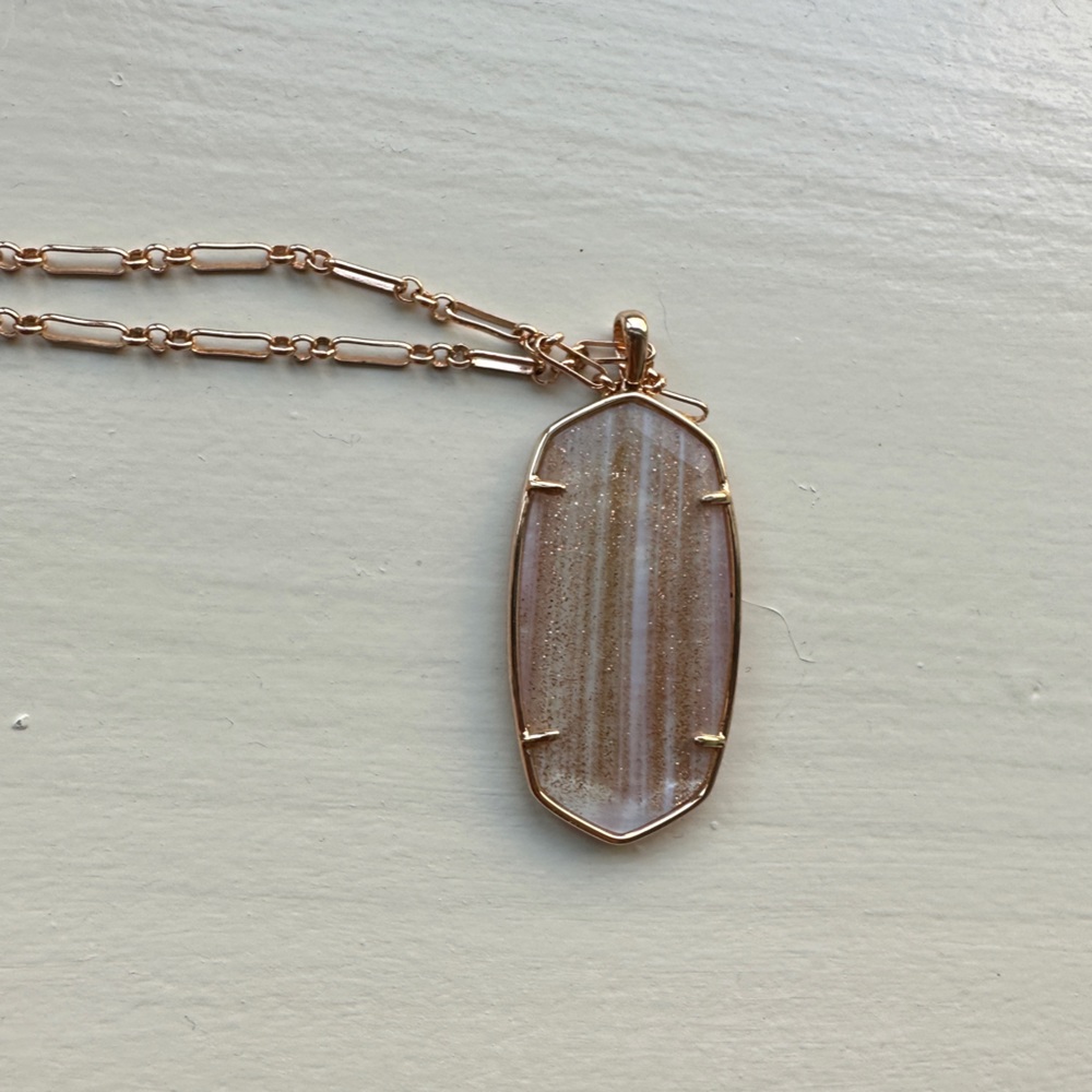 Kendra Scott Faceted Reid Necklace - Picture 5 of 5